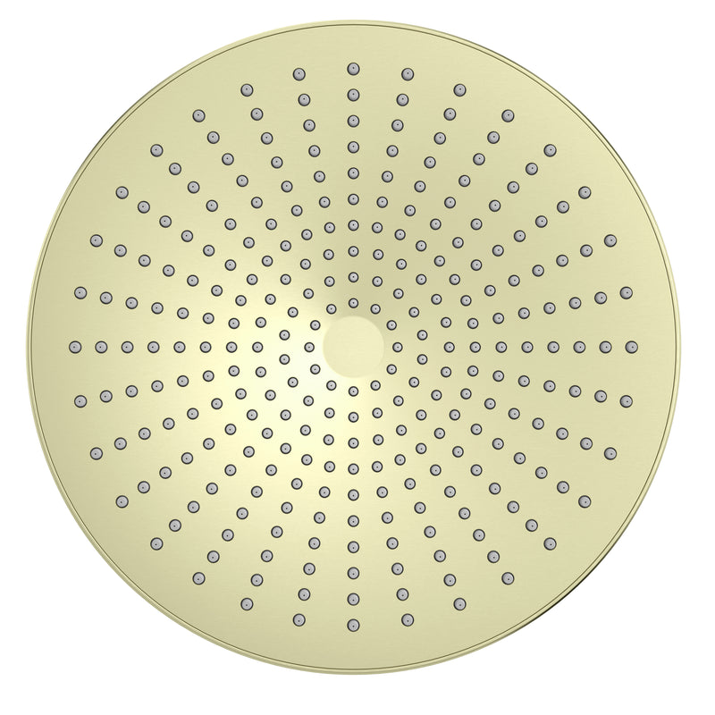 Opal 250mm Shower Head Brushed Gold