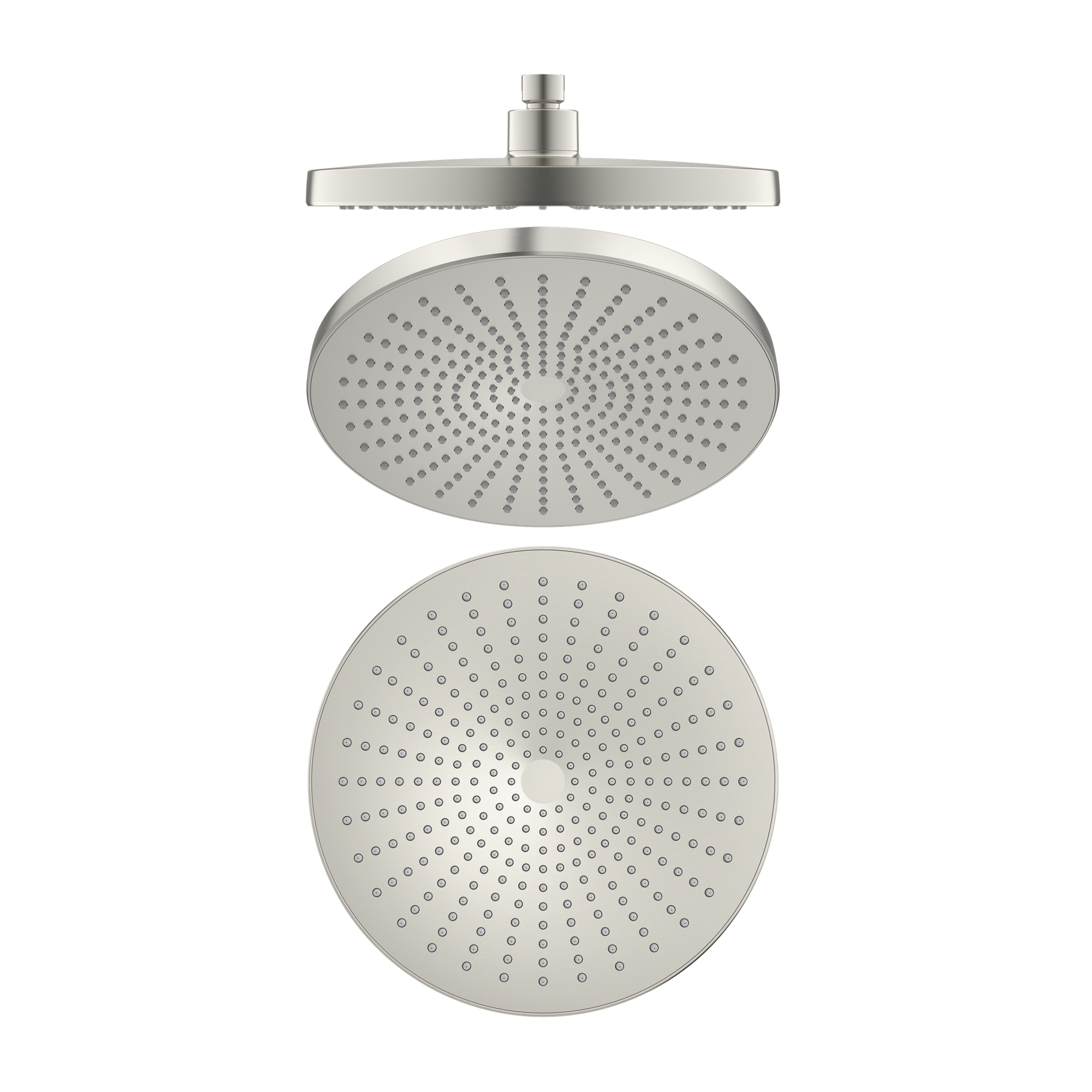 Opal 250mm Shower Head Brushed Nickel
