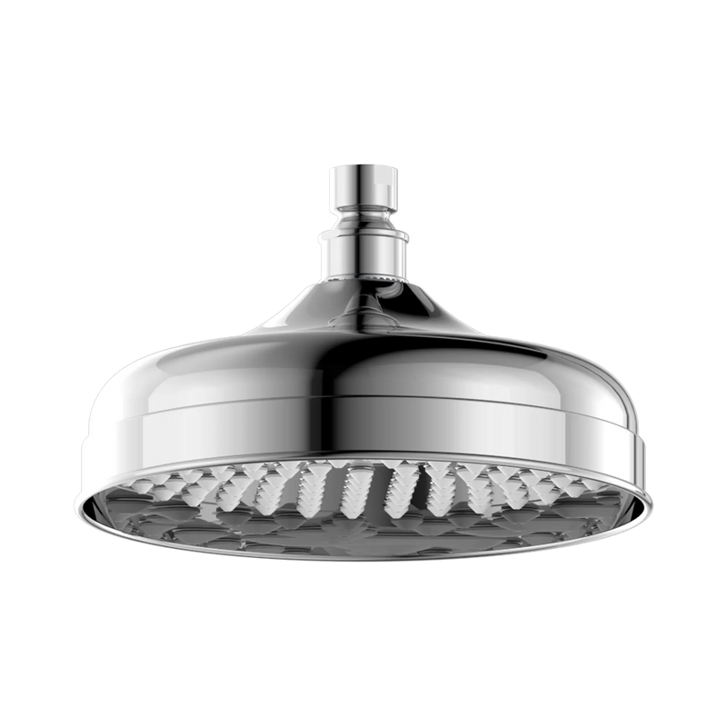 York 200mm Shower Head Chrome