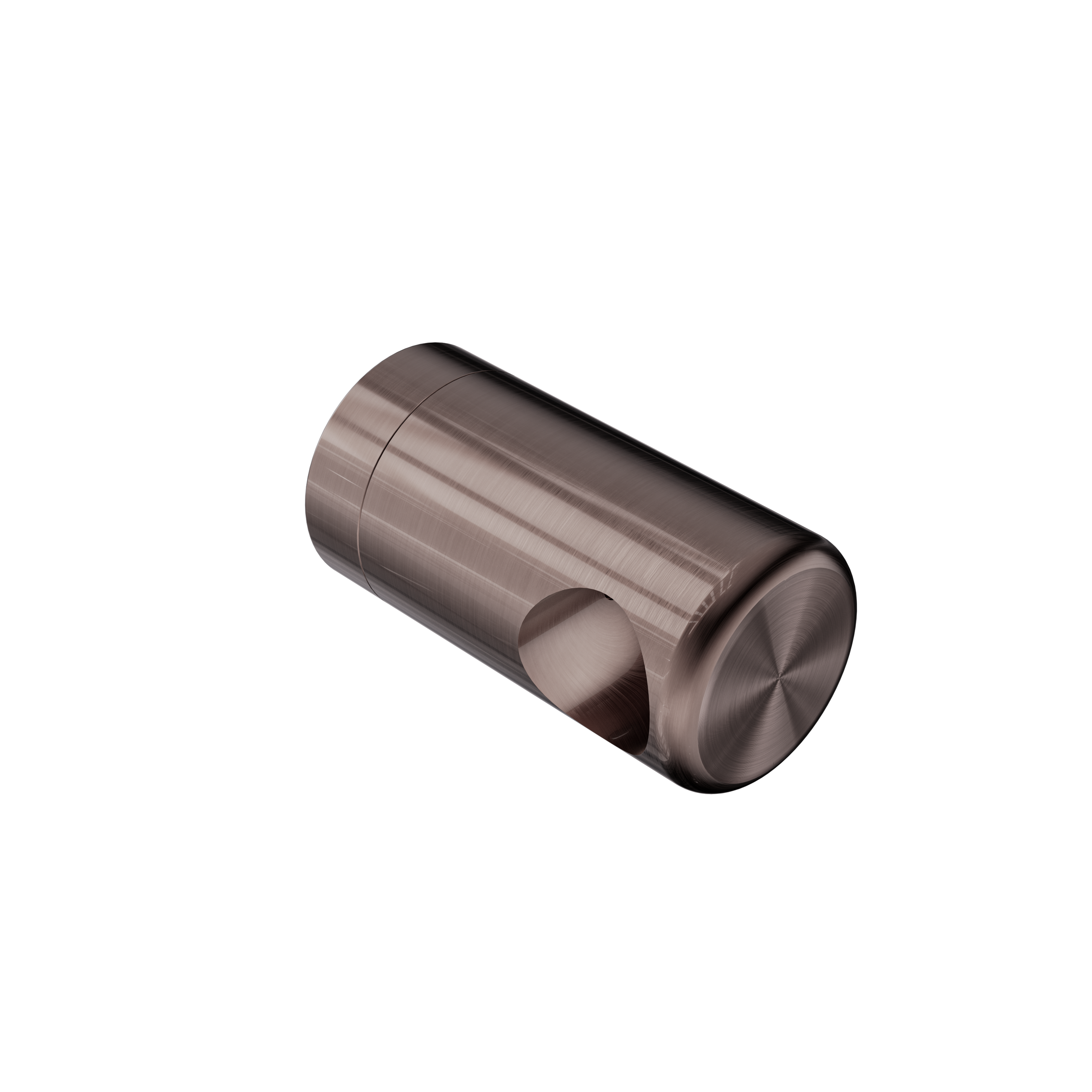 Mecca Care Make Your Own 25mm Grab Rail End Bracket Brushed Bronze