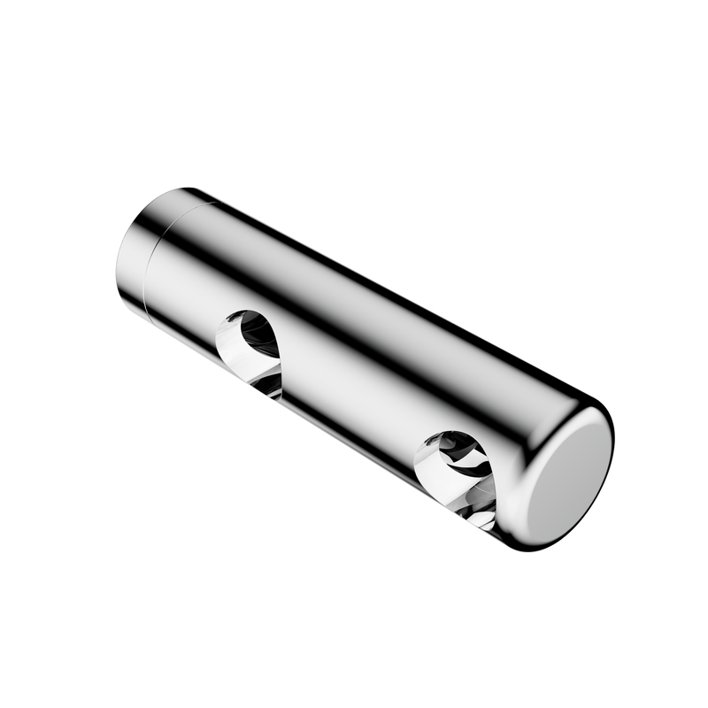 Mecca Care Make Your Own 25mm Grab Rail Double Towel Bracket Right Chrome