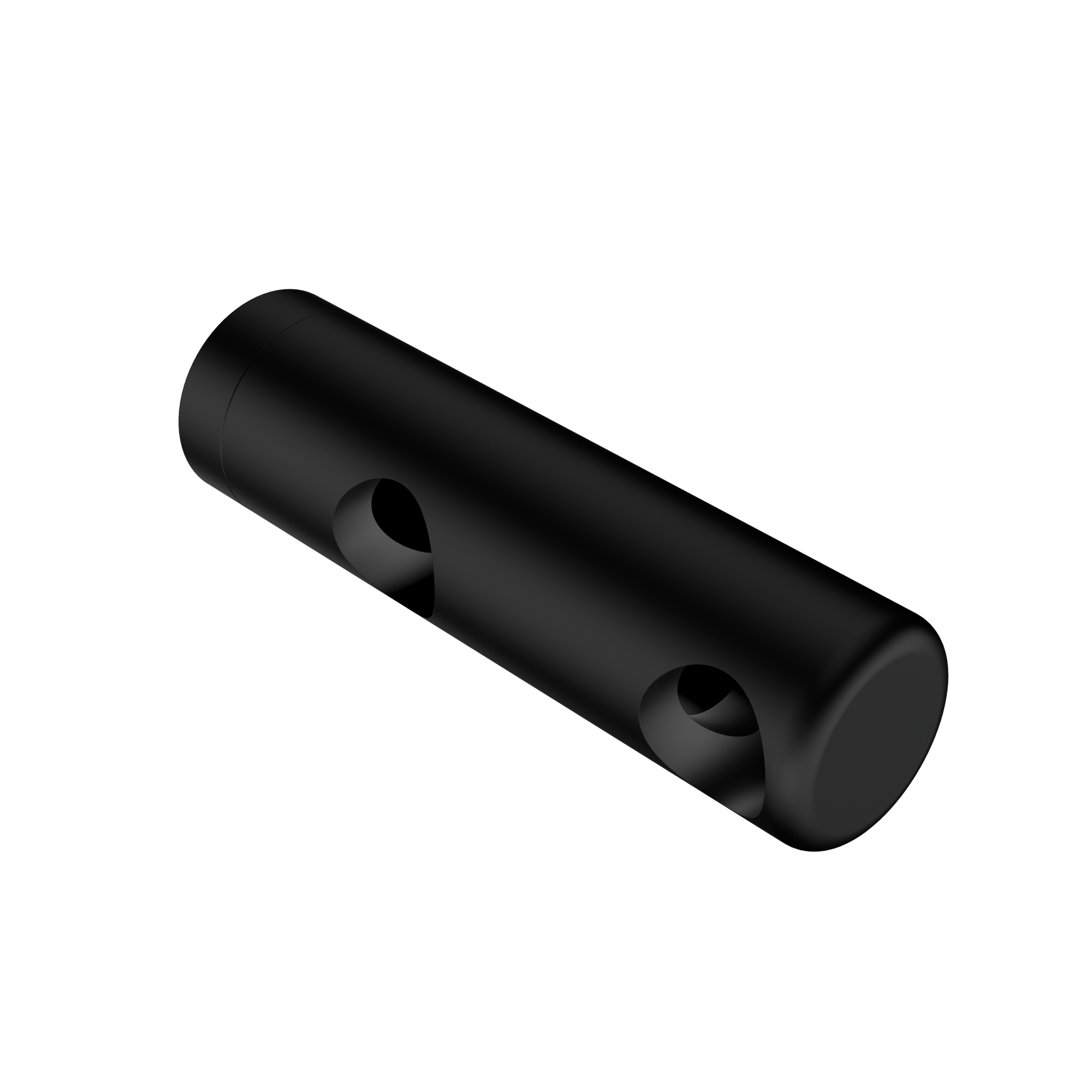 Mecca Care Make Your Own 25mm Grab Rail Double Towel Bracket Right Matte Black