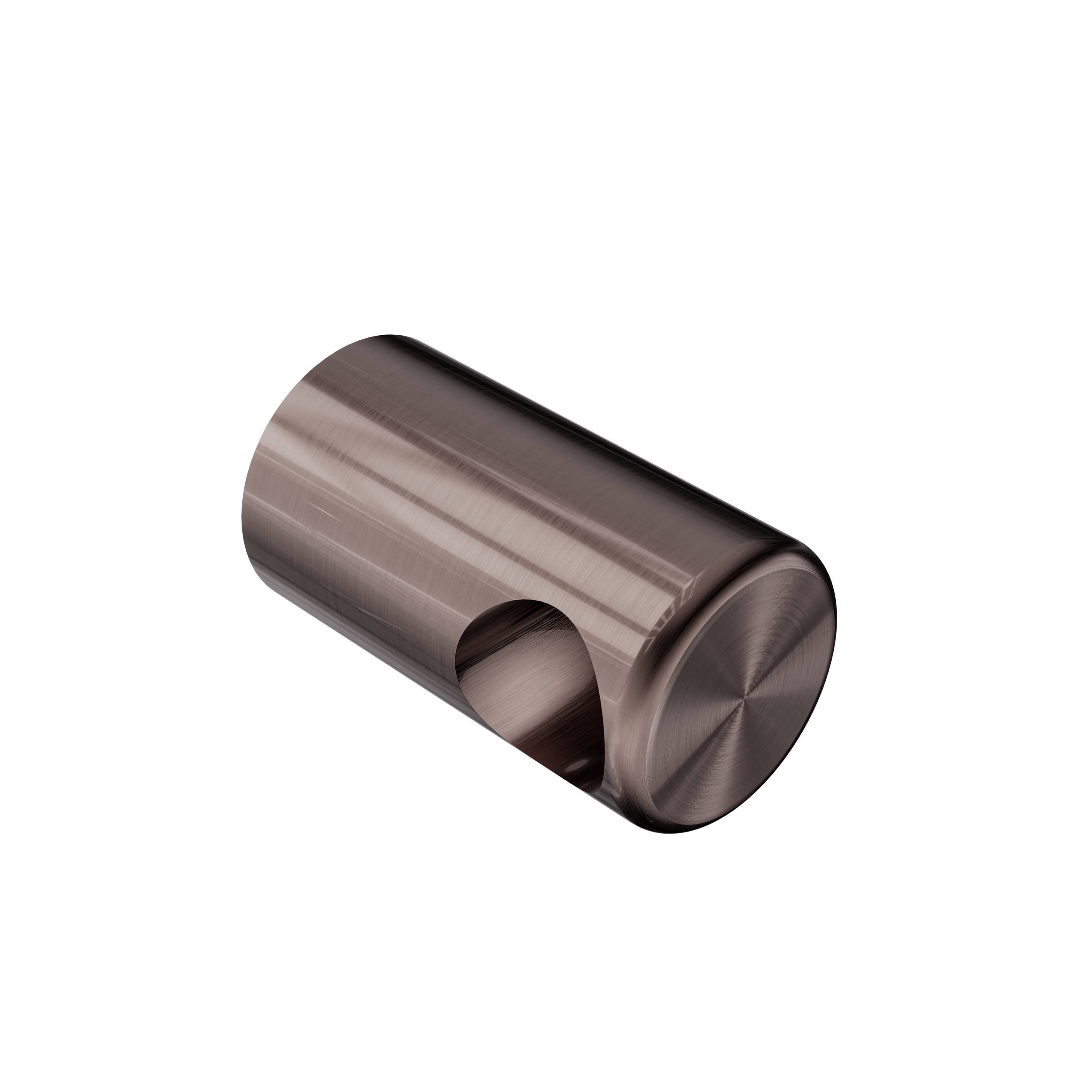 Mecca Care Make Your Own 32mm Grab Rail End Bracket Brushed Bronze