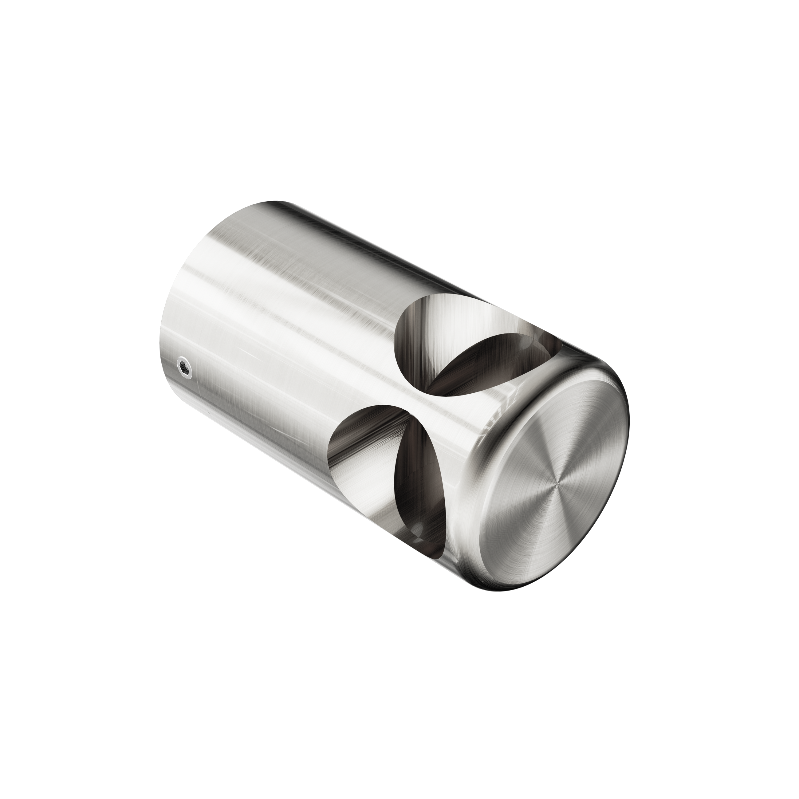 Mecca Care Make Your Own 32mm Grab Rail 90 Degree Bracket Brushed Nickel