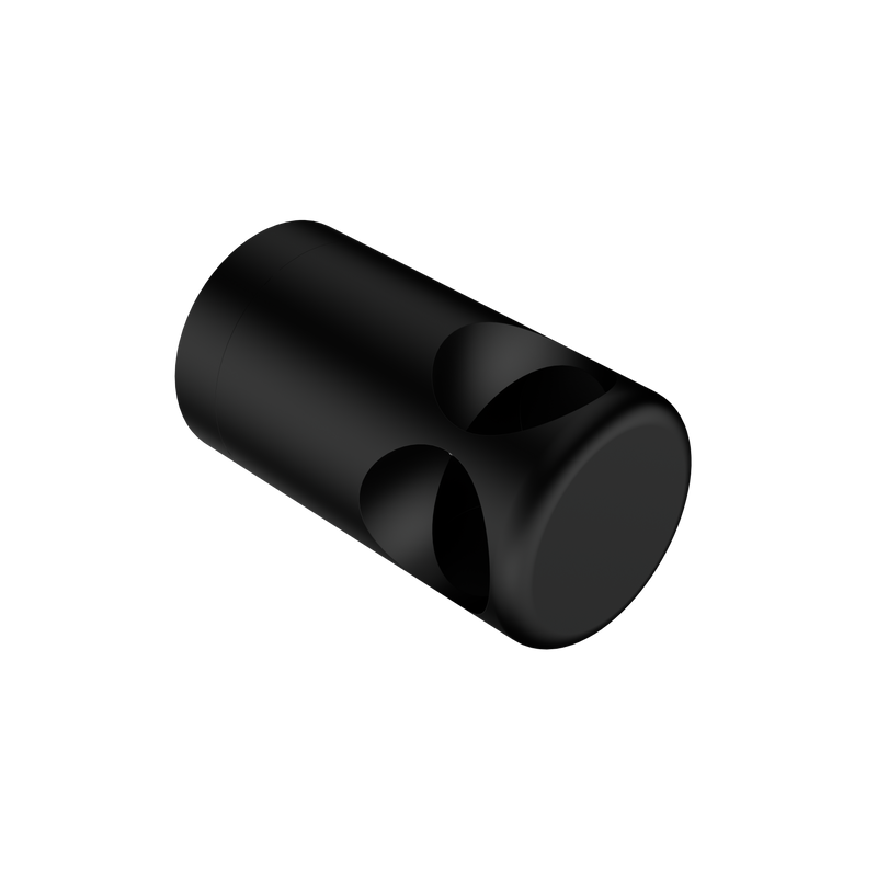 Mecca Care Make Your Own 32mm Grab Rail 90 Degree Bracket Matte Black