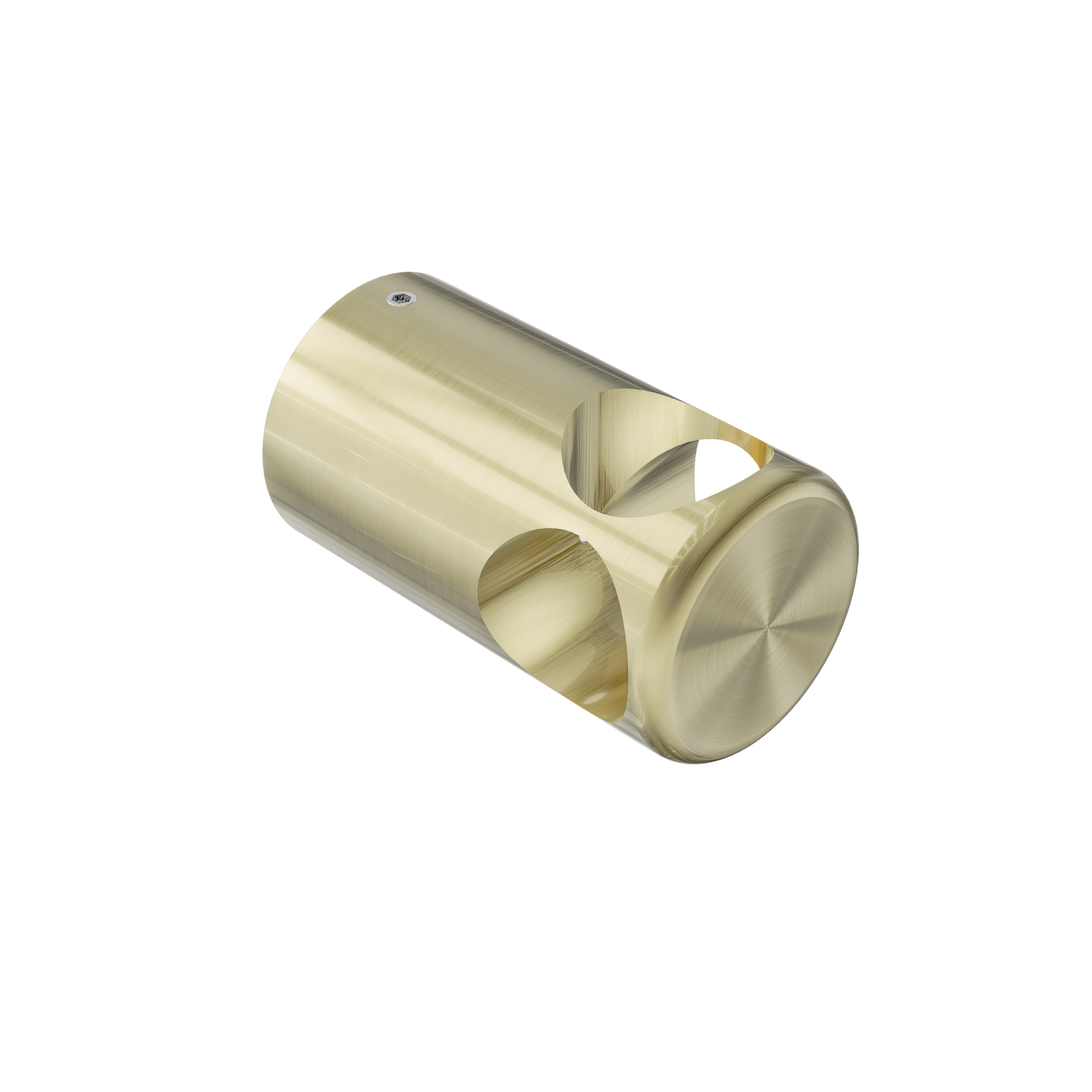 Mecca Care Make Your Own 32mm Grab Rail T Bar Bracket Brushed Gold