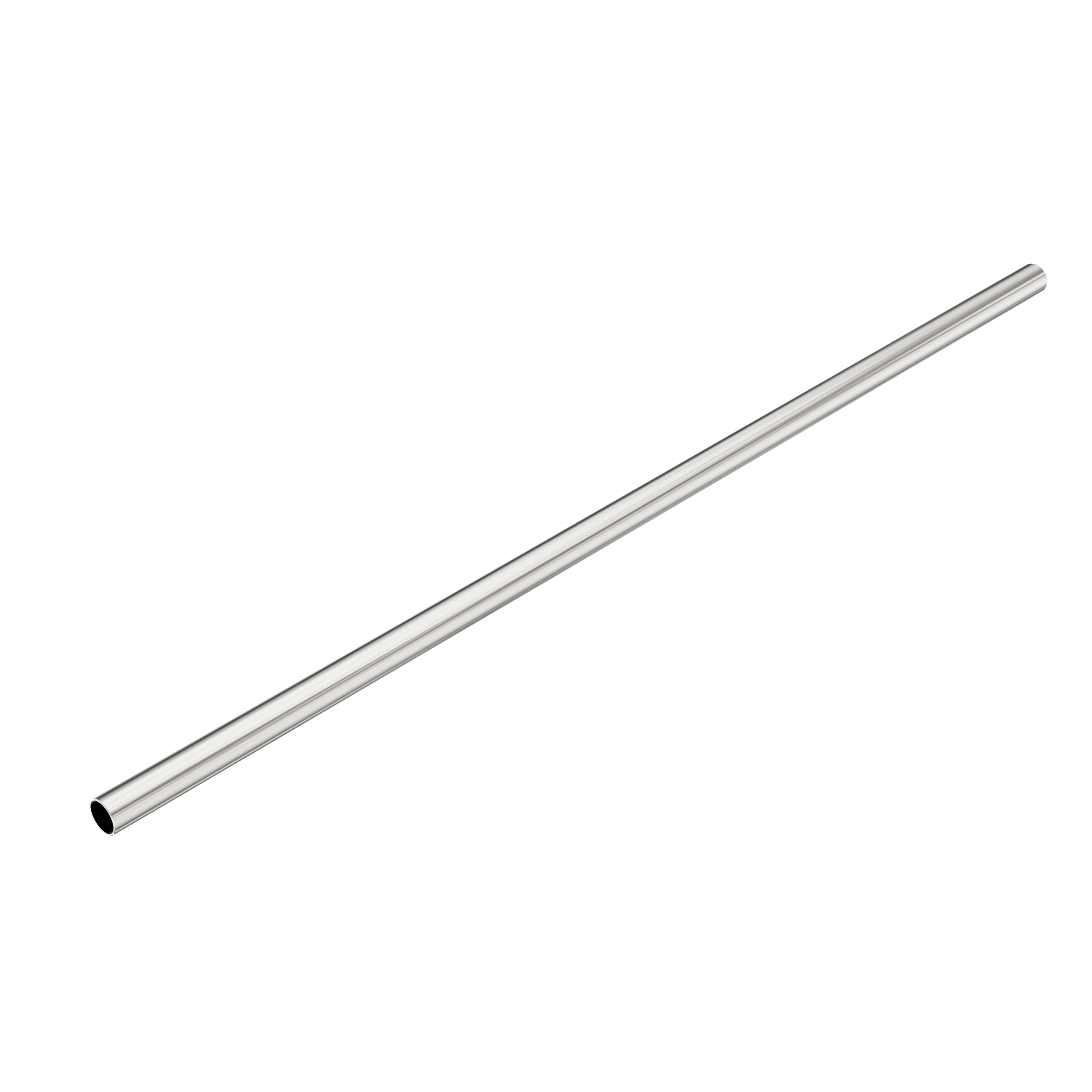 Mecca Care Make Your Own 32mm Diameter Grab or Hand Rail 1200mm Length Brushed Nickel