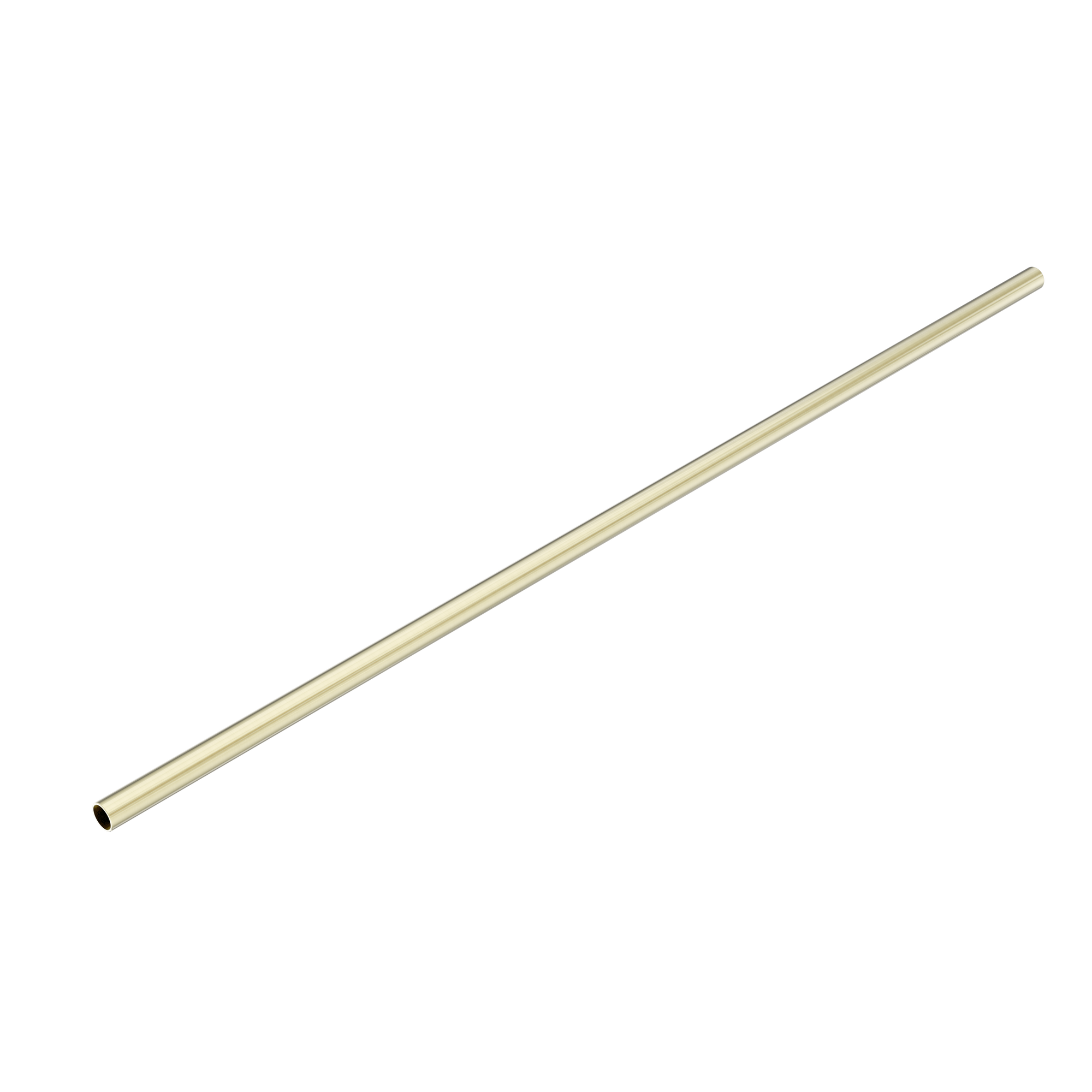 Mecca Care Make Your Own 25mm Diameter Grab Rail 1200mm Length Brushed Gold