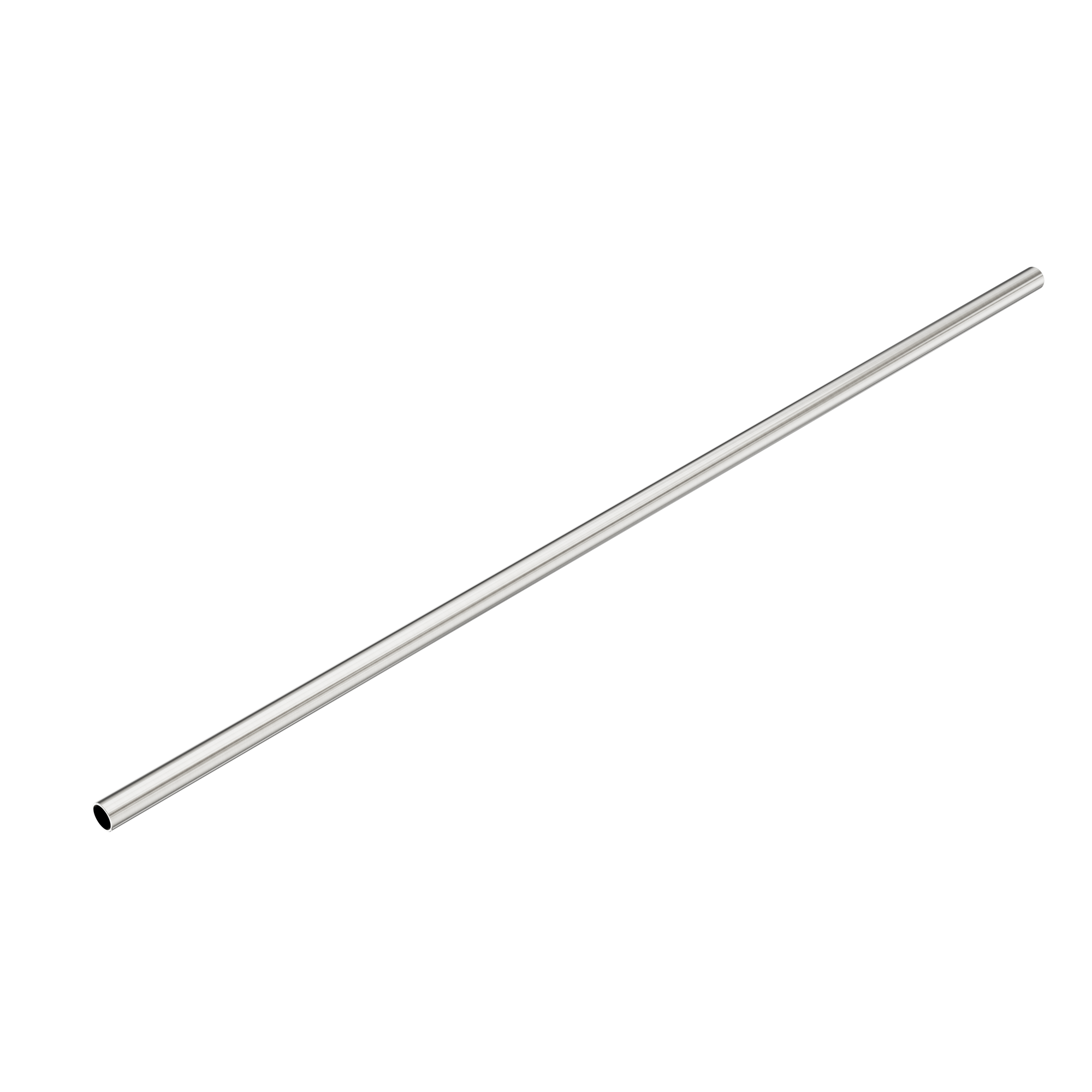 Mecca Care Make Your Own 25mm Diameter Grab Rail 1200mm Length Brushed Nickel