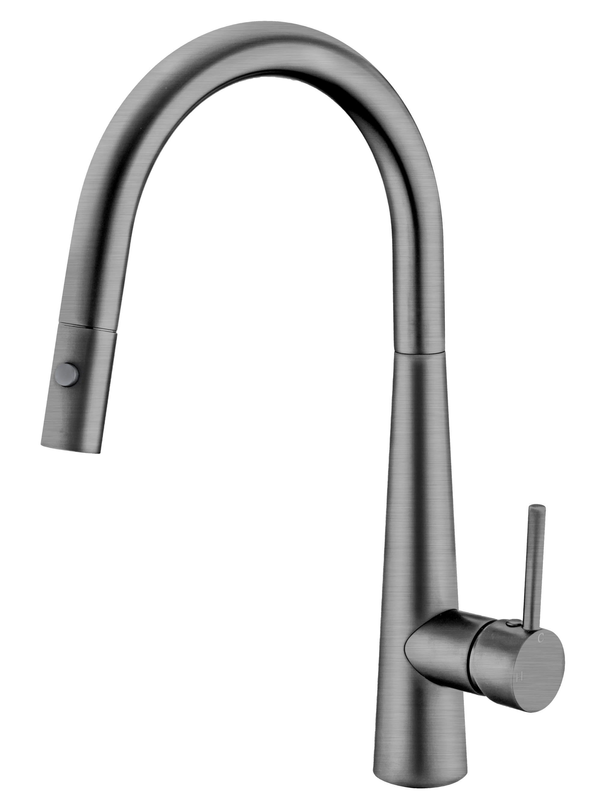 Dolce Pull Out Sink Mixer With Vegie Spray Function Gun Metal
