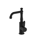 York Basin Mixer With Metal Lever Matte Black