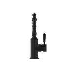 York Basin Mixer With Metal Lever Matte Black
