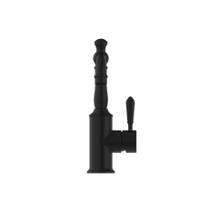 York Basin Mixer With Metal Lever Matte Black