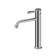York Straight Tall Basin Mixer With Metal Lever Chrome