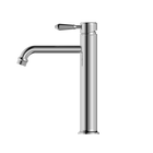 York Straight Tall Basin Mixer With Metal Lever Chrome