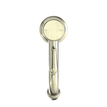 York Straight Basin Mixer With Metal Lever Aged Brass