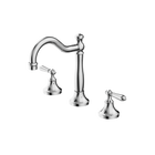 York Basin Set With Metal Lever Chrome