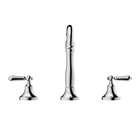 York Basin Set With Metal Lever Chrome