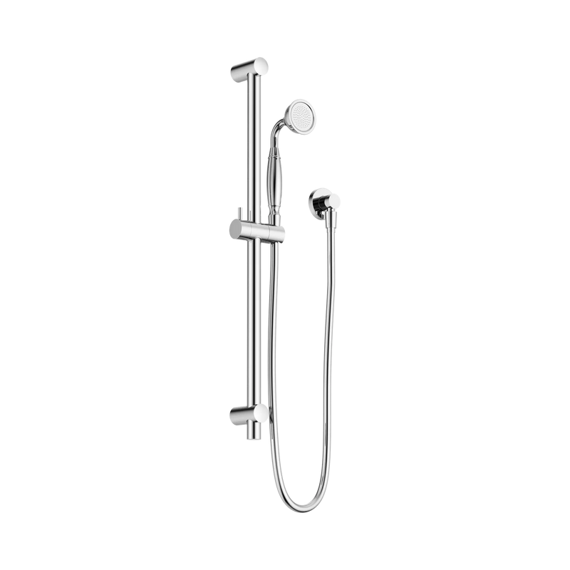 York Shower Rail With Metal Hand Shower Chrome