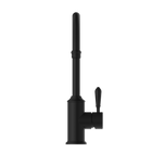 York Kitchen Mixer Gooseneck Spout With Metal Lever Matte Black