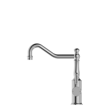 York Kitchen Mixer Hook Spout With Metal Lever Chrome