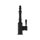 York Kitchen Mixer Hook Spout With Metal Lever Matte Black