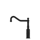 York Kitchen Mixer Hook Spout With Metal Lever Matte Black