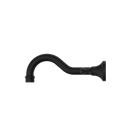 York Wall Basin Set With Metal Lever Matte Black