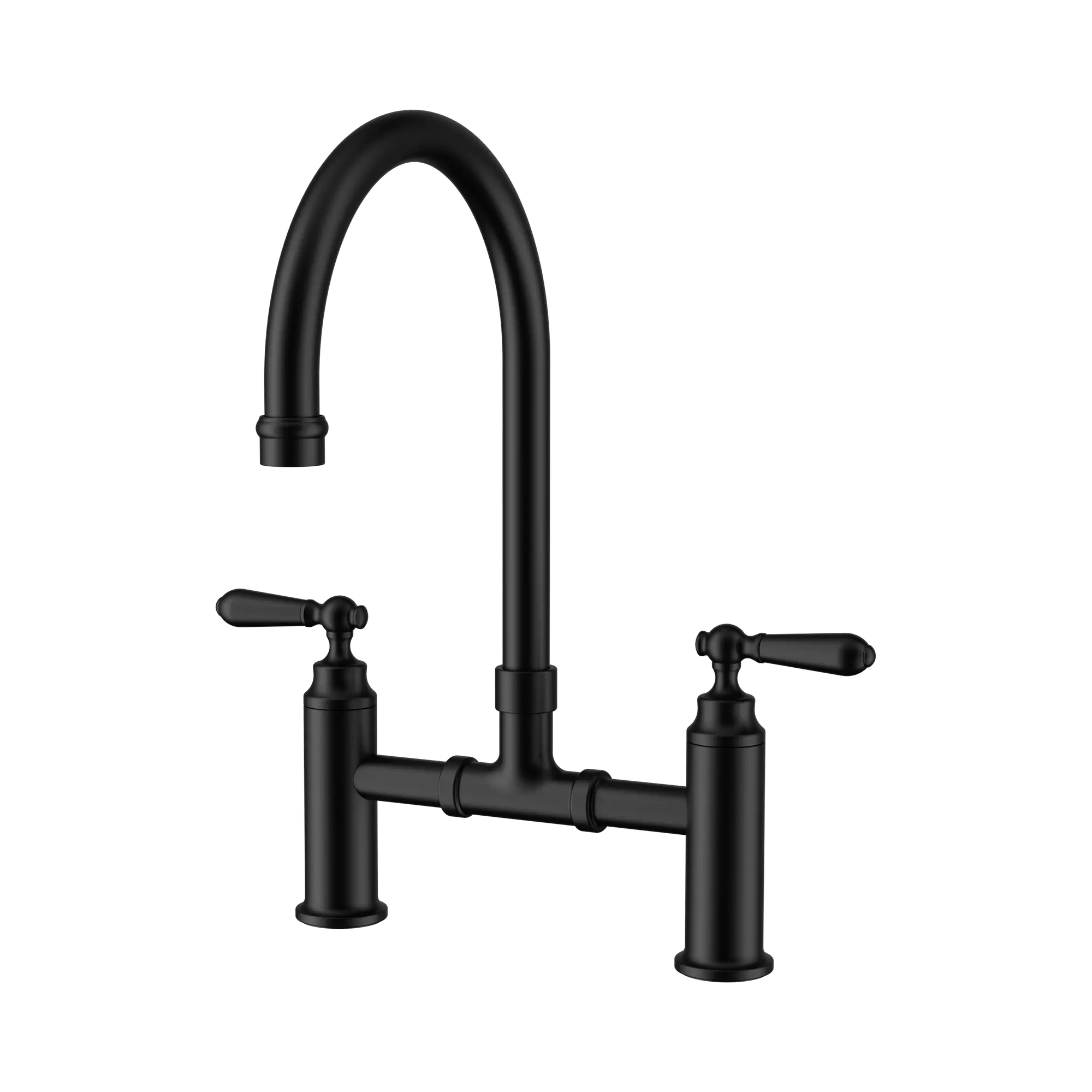 York Bridge Kitchen Set Matte Black