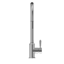 York Pull Out Sink Mixer With Vegie Spray Function With Metal Lever Chrome