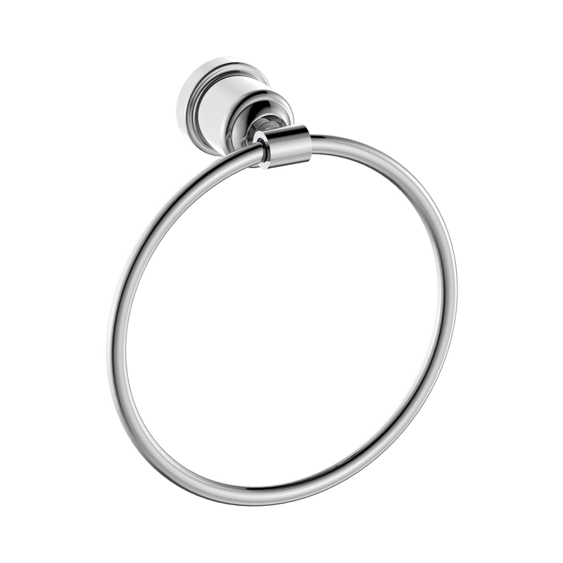 York Towel Ring Chrome