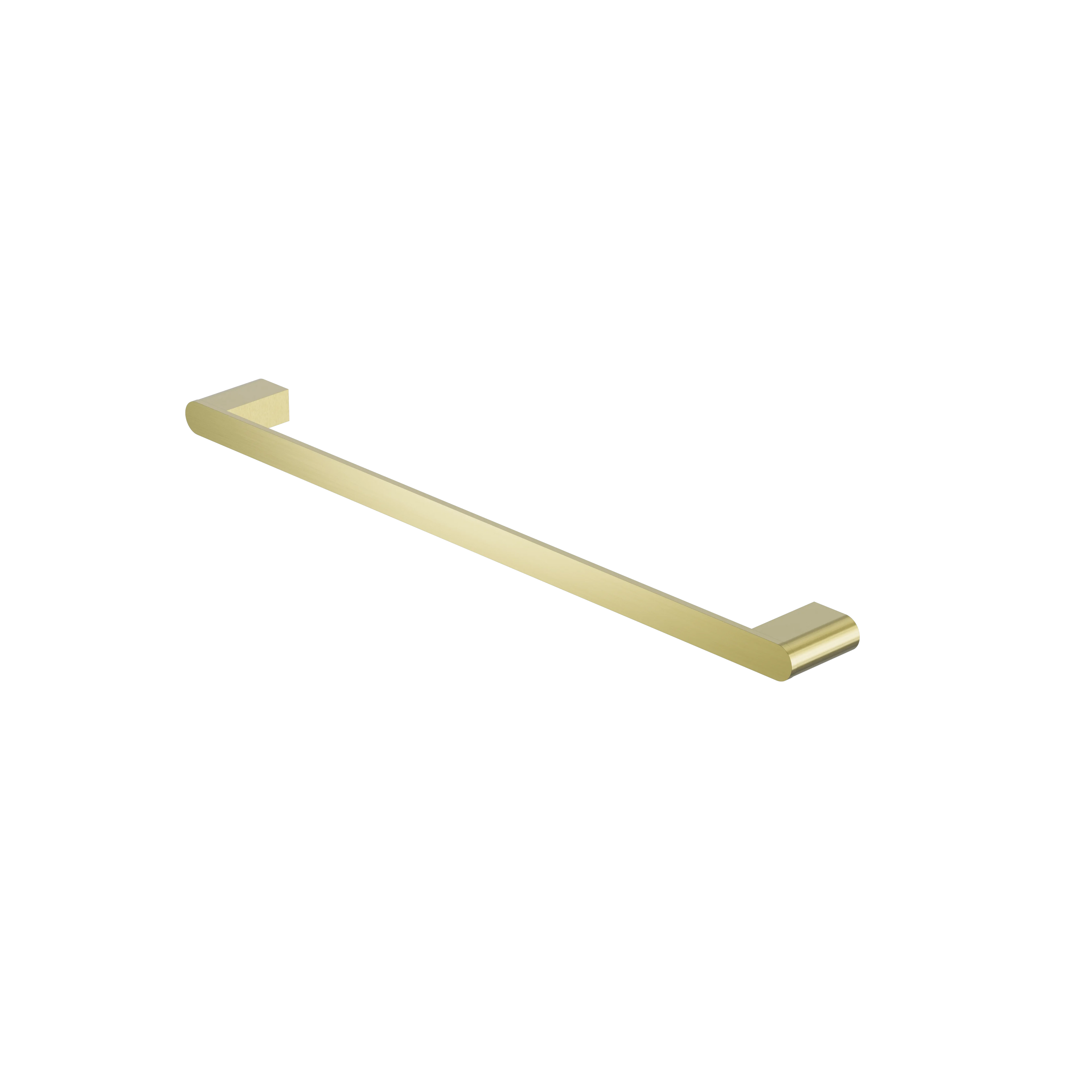 Bianca Single Towel Rail 600mm Brushed Gold