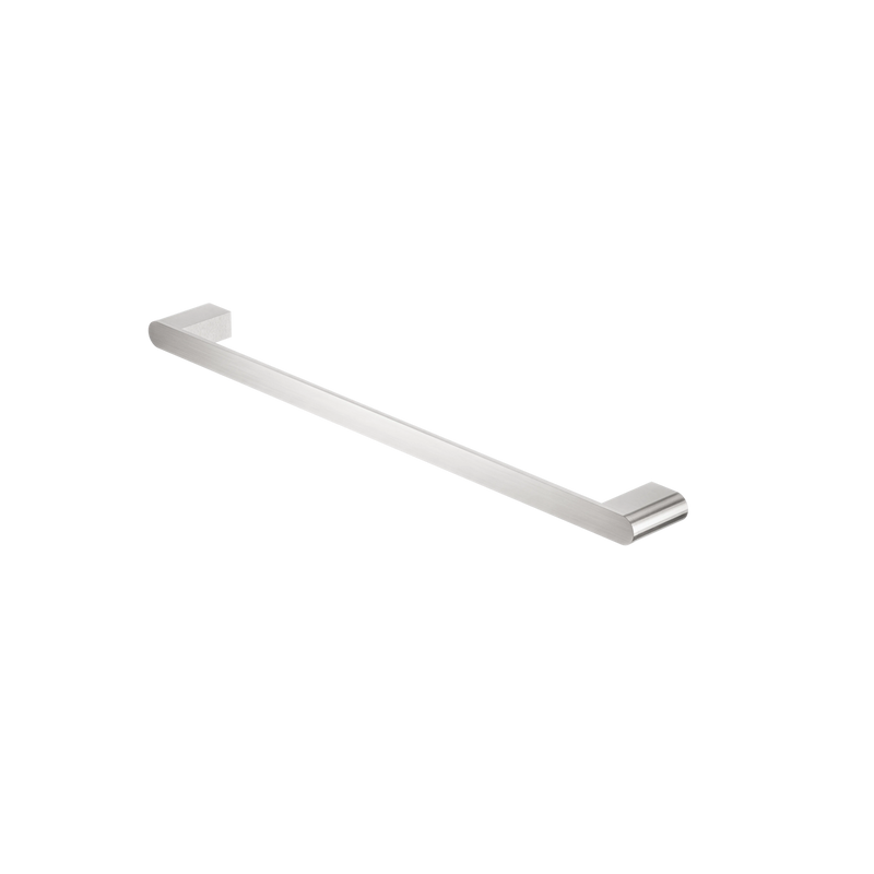 Bianca Single Towel Rail 600mm Brushed Nickel