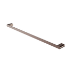 Bianca Single Towel Rail 800mm Brushed Bronze