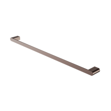 Bianca Single Towel Rail 800mm Brushed Bronze
