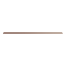 Bianca Single Towel Rail 800mm Brushed Bronze