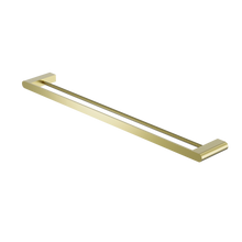 Bianca Double Towel Rail 800mm Brushed Gold