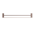 Bianca Double Towel Rail 800mm Brushed Bronze