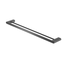 Bianca Double Towel Rail 800mm Gun Metal