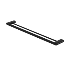 Bianca Double Towel Rail 800mm Matte Black
