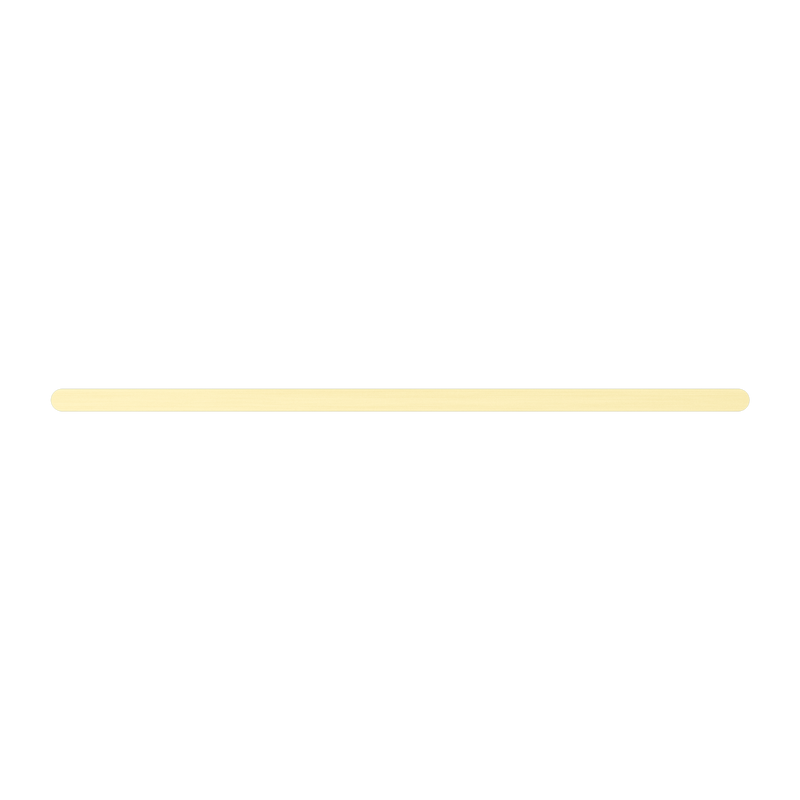 Bianca Double Towel Rail 800mm Brushed Gold