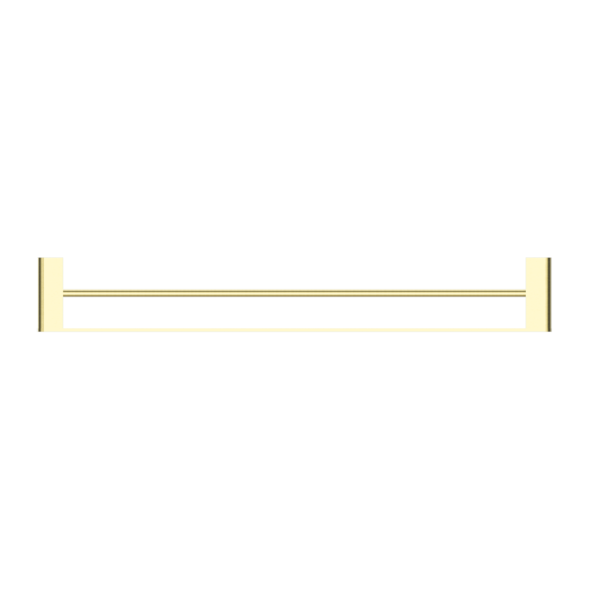 Bianca Double Towel Rail 800mm Brushed Gold