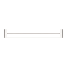 Bianca Double Towel Rail 800mm Brushed Nickel