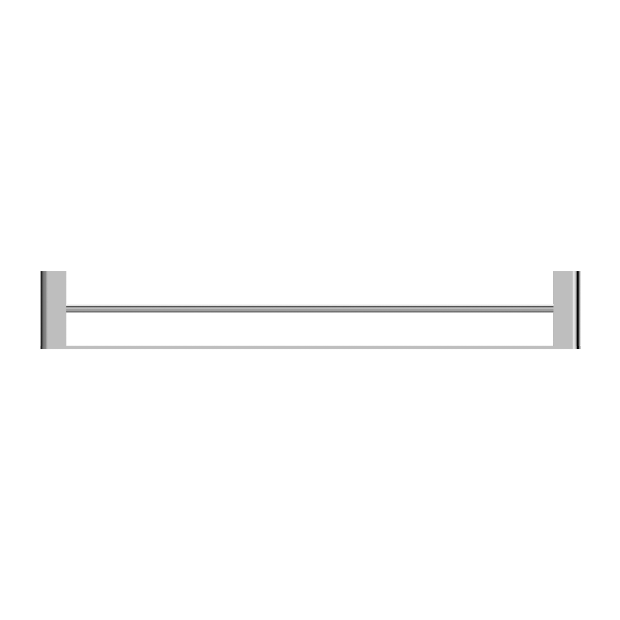 Bianca Double Towel Rail 800mm Chrome