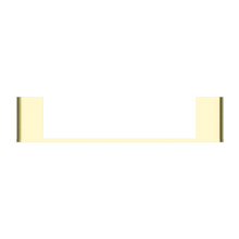 Bianca Hand Towel Rail Brushed Gold