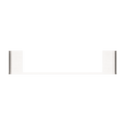Bianca Hand Towel Rail Brushed Nickel