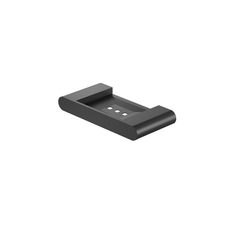 Bianca Soap Dish Holder Matte Black