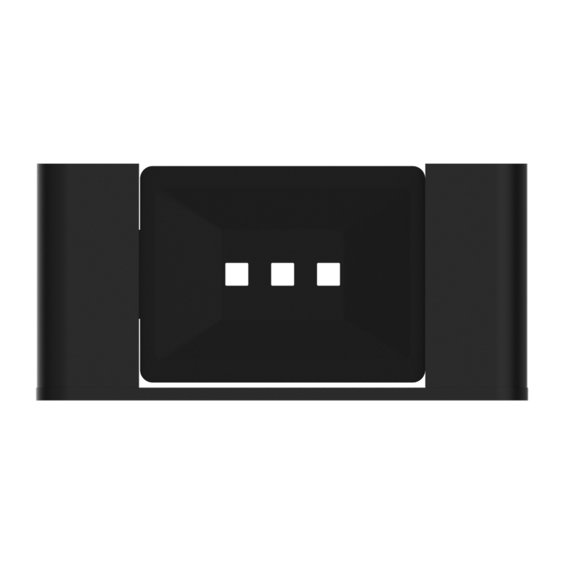 Bianca Soap Dish Holder Matte Black