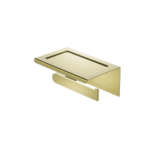 Bianca Toilet Roll Holder With Phone Holder Brushed Gold