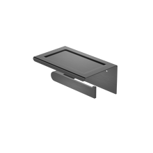 Bianca Toilet Roll Holder With Phone Holder Gun Metal